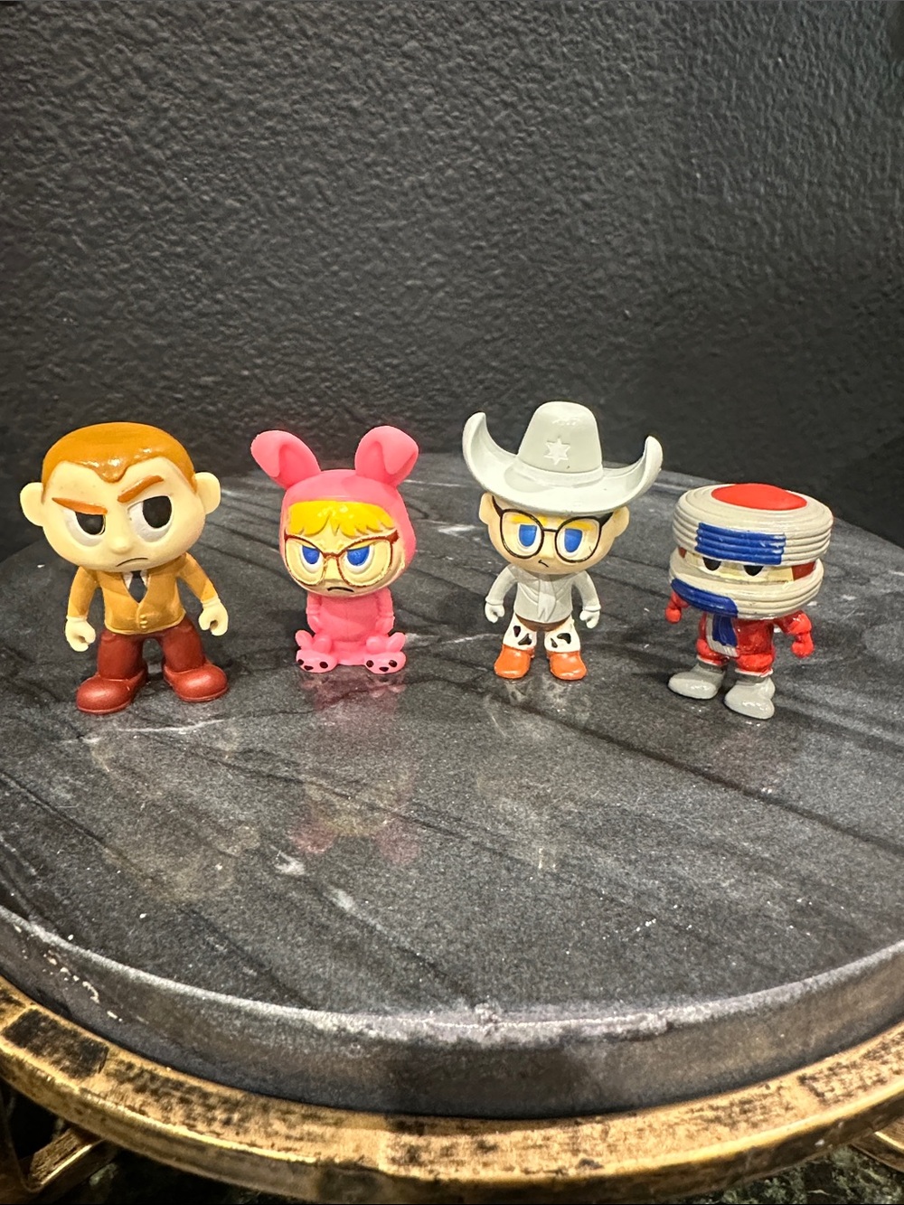 Mini Jakks Christmas story advent calendar Ralphie bunny sheriff cowboy Mini 4pc